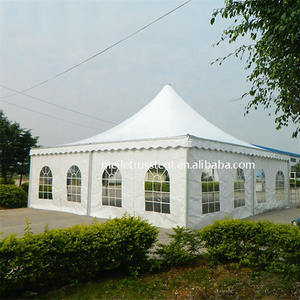 Guangzhou 10x10m <span class=keywords><strong>Barnum</strong></span> Gazebo Pagode Tente Tentes de fête en plein air pour événements Grand chapiteau de mariage Hôtel Desert Tente - Product Image 4