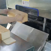 Machine à trancher le pain de mie et les gâteaux, automatique, haute efficacité, pour boulangerie, avec lame de coupe