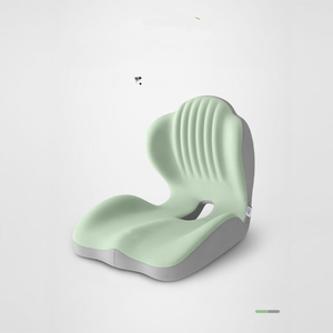 Coussin de siège ergonomique en gel pour bureau, forme papillon, en <span class=keywords><strong>polyester</strong></span>, <span class=keywords><strong>mousse</strong></span> à mémoire de forme, lavable, pliable, tissé, portable - Product Image 2