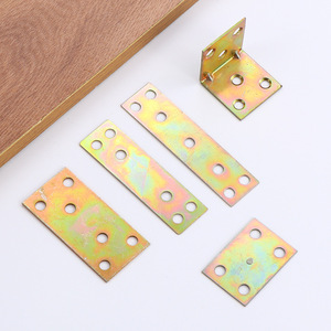 เหล็กฉากสามเหลี่ยมชุบสังกะสีสำหรับเชื่อมต่อเฟอร์นิเจอร์สำหรับใช้ในบ้าน - Product Image 2