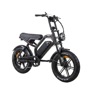 Bicicleta Eléctrica con Llantas Gruesas, Frenos de Disco Hidráulicos, Motor en el Buje Trasero (250W), Batería de Litio (48V 18Ah), JUNFU V20 Pro de 7 Velocidades - Product Image 4
