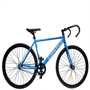 Vélo de route 700c à roue fixe en acier à haute teneur en carbone, populaire, à prix réduit, pour hommes et femmes adultes, idéal pour l'aventure en extérieur - Product Image 1