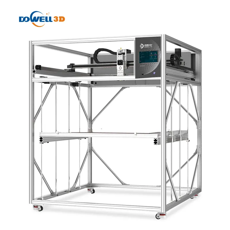 Dowell 대형 산업용 3D 프린터 높은 인쇄 속도 3d 프린터 대형 프린터 3D 자동 리빙 스탬판트 3d