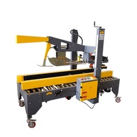 Monteur de carton réglable entièrement automatique scellant de fond de boîte pliant et scellant la machine de fermeture pliage de carton scellant de ruban