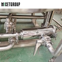 Equipo Brewmaster, Máquina de Cerveza de Barril, Máquina de Elaboración de Cerveza de Acero Inoxidable para Cervecería, Equipo Profesional de Elaboración de Cerveza de China
