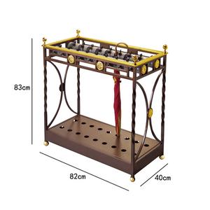 La hall con fiori in ferro attorcigliati a 18 teste fornisce <span class=keywords><strong>portaombrelli</strong></span> con chiusura per hotel e ristoranti - Product Image 2