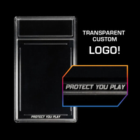 Boîtier de Dalle pour Cartes de Collection Transparent Anti-UV, Taille Pokémon, pour Classement Professionnel
