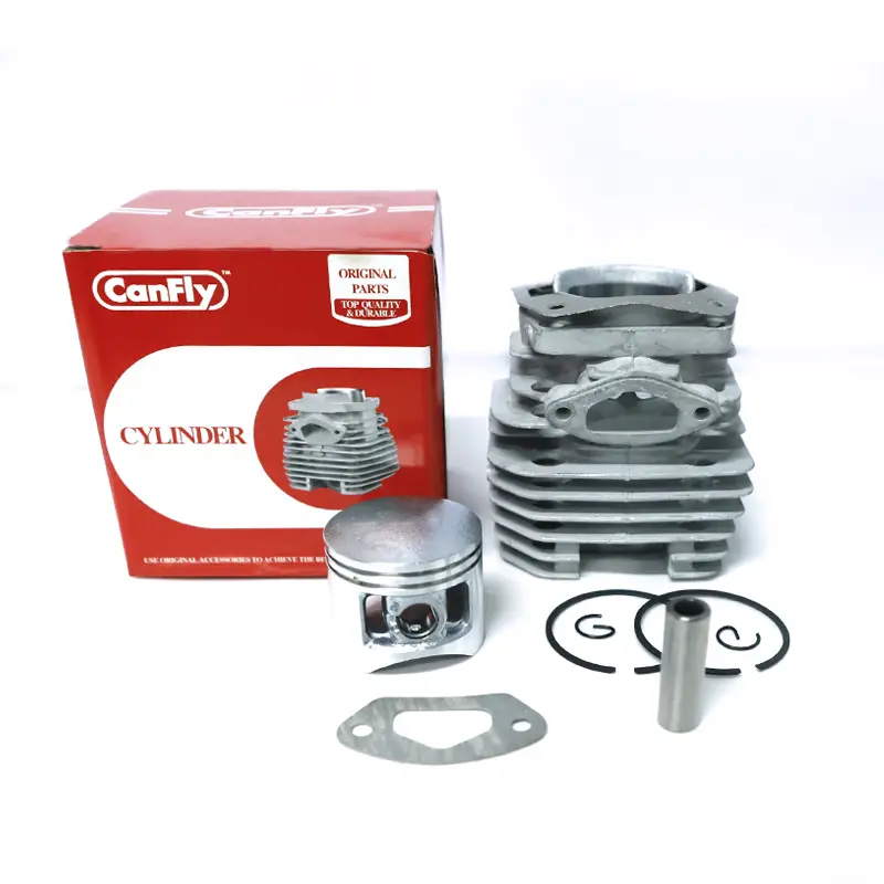 Canfly Chainsaw Parts 45cc Block Set 4500 Double Cylinder Set With Graphite Piston
