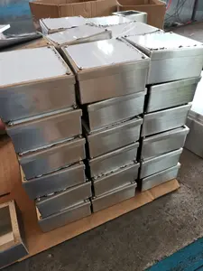 중국 공장 IP65 야외 알루미늄 벽 마운트 방수 시트 스테인레스 스틸 전기 인클로저 미터 박스