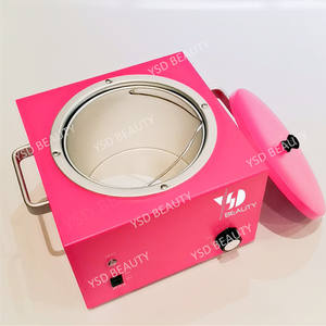 Elettrico 8lbs singolo grande vaso colore rosa paraffina <span class=keywords><strong>zucchero</strong></span> <span class=keywords><strong>cera</strong></span> riscaldatore macchina professionale scaldacera - Product Image 4