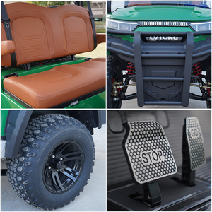 Voiture de tourisme électrique LVTONG 4 places 4x4, voiturette de <span class=keywords><strong>golf</strong></span> - Product Image 4