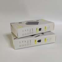 Harga termurah 2IN1 steker EU AS QC3.0 pengisi daya Usb Satu pengisi daya dinding dengan kabel mikro Tipe C untuk ponsel