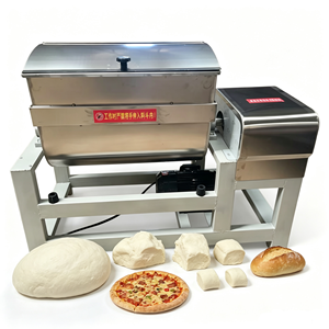 Qualità Superiore 	 Impastatrice per Pane da <span class=keywords><strong>25</strong></span> Kg di Farina 	 Impastatrice Commerciale da 30 Qt 	 Macchina per Impastare e Modellare la Pasta del Pane - Product Image 6