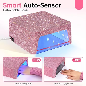 Professional 96W UV LED Nail Lamp Quick Dry Curing Sparkly Gel Polish Light with 4 <b>Timer</b> Setting <b>Plug</b>-<b>in</b> Design - Product Image 6
