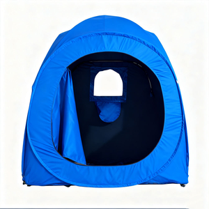 Tente <span class=keywords><strong>de</strong></span> sauna portable en tissu Oxford pour spa et camping, type à armature droite, pour maison <span class=keywords><strong>de</strong></span> pêche sur glace personnelle, salle <span class=keywords><strong>de</strong></span> vapeur - Product Image 5