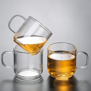 Vasos creativos taza de agua de vidrio taza de cristal transparente de alto borosilicato - Product Image 3