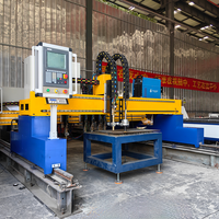 JINAN Work Wide Machine de découpe à la flamme CNC à portique robuste de 3000 mm à bon prix
