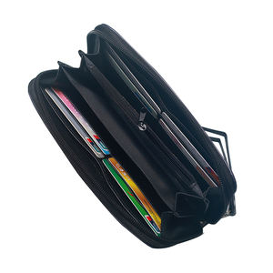 Portefeuille pour femme au design tendance personnalisé Portefeuille long avec fermeture éclair Portefeuille zéro <span class=keywords><strong>Carte</strong></span> d'identité professionnelle <span class=keywords><strong>Carte</strong></span> de crédit <span class=keywords><strong>bancaire</strong></span> Titulaire de la <span class=keywords><strong>carte</strong></span> - Product Image 4