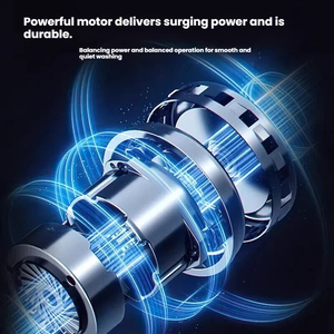 <span class=keywords><strong>Lave</strong></span>-<span class=keywords><strong>linge</strong></span> séchant combiné automatique à chargement par le haut, intelligent, 25 kg, 110 V, plastique, bleu, technologie de stérilisation à la lumière, A+++ énergie - Product Image 4