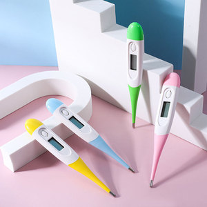 Chất Lượng Cao Linh Hoạt Y Tế Bé Điện Tử Kỹ Thuật Số Nhiệt Kế Hộ Gia Đình Nhiệt Kế LCD Hiển Thị Kỹ Thuật Số Nhiệt Kế - Product Image 4