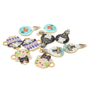 Lindo café <span class=keywords><strong>taza</strong></span> gato bombilla esmalte encantos DIY pareja baratijas collar pulsera pendientes <span class=keywords><strong>Kawaii</strong></span> <span class=keywords><strong>taza</strong></span> <span class=keywords><strong>de</strong></span> té gato aleación colgante - Product Image 1