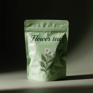 Sacs refermables en plastique imprimés sur mesure, anti-odeur, avec fermeture éclair, pour assaisonnements, café, thé en poudre, emballage alimentaire - Product Image 1