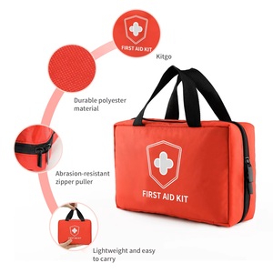 <span class=keywords><strong>Kit</strong></span> de Primeros Auxilios Profesional de 220 Piezas con 3 Bolsillos de PVC - Para Auto, Hogar y Emergencias |   Fábrica OEM RSH-001 - Product Image 3