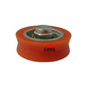 <span class=keywords><strong>Roulettes</strong></span> en nylon à rainure en V <span class=keywords><strong>pour</strong></span> rails de portes et fenêtres 6*21*7mm - Product Image 2