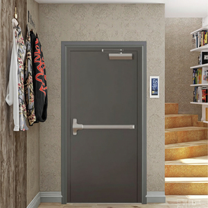 Lamiera d'acciaio della porta d'acciaio a prova di fuoco del metallo cavo di alta qualità 180 minuti a prova di fuoco interno tagliafuoco in metallo - Product Image 1