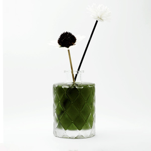 Bouteille diffuseur de parfum d'ambiance cylindrique personnalisée Anding 230 ml, en verre, pour aromathérapie, luxe - Product Image 3