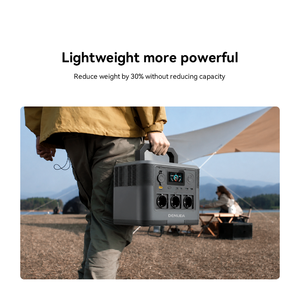Power Station Lifepo4 1200w Outdoor Camping <b>Solar</b> Generator Mobile Powered Supply Portable Power Stations Rechargeable Outdoor - Product Image 3