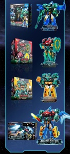 Robot transformable en plastique pour enfants, garde du dinosaure Quantum Squad, Dieu de la guerre super sonore, <span class=keywords><strong>jouet</strong></span> pour garçons de 14 ans, authentique, directement de l'usine - Product Image 5