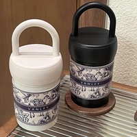 Mode féminine tasse thermos en acier inoxydable conception mignonne tasse à boisson droite en gros petite bouteille sous vide d'air parfumée