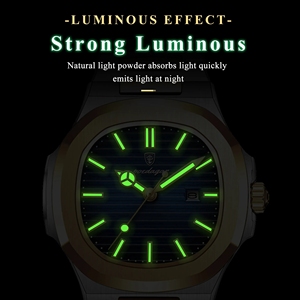 Poedagar 789 phụ nữ giải trí thạch anh Đồng hồ tay sáng ánh sáng ban đêm thời trang thép không gỉ phụ nữ Đồng hồ cho Montre Femme reloj - Product Image 4