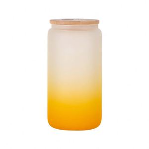 Jarra de Vidrio Estilo Otoñal de 16 oz con Tapa para Latte de Calabaza y Especias - Product Image 4