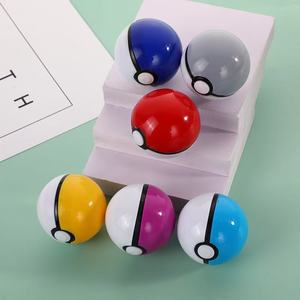 Figurine d'action <span class=keywords><strong>Pikachu</strong></span> pour enfants de 4,5 cm, capsule de dessin animé en PVC, jouet <span class=keywords><strong>Pokeball</strong></span> pour la décoration et le divertissement, balle d'elfe - Product Image 1