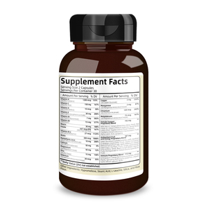 Complément multivitaminé pour femmes, énergie, humeur, cheveux, peau, ongles, 60 capsules multivitaminées quotidiennes pour adultes - Product Image 5
