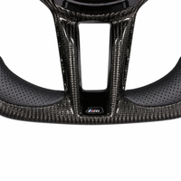 Volant de voiture personnalisé avec écran LED en suède et fibre de carbone, accessoires pour BMW Série 6 E64 630i 645ci 650i