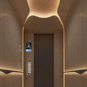 Ascenseur de passagers de style moderne 1000 kg avec entraînement AC et machine de traction sans engrenages pour utilisation dans un centre commercial de 10 étages - Product Image 5