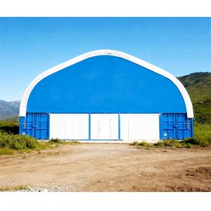 Abri dôme très demandé en acier galvanisé à chaud avec couverture PVC 650 g/m² pour abris de conteneurs et tentes - Product Image 1