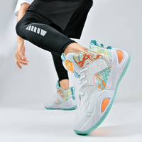 Vente en gros de fabricant de baskets tendances chaussures plates de basketball chaussures d'extérieur style basketball avec semelle en caoutchouc pour hommes
