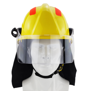 ANBEN FIRE EN443 Casques <span class=keywords><strong>de</strong></span> <span class=keywords><strong>pompier</strong></span> <span class=keywords><strong>de</strong></span> sécurité avec <span class=keywords><strong>lampe</strong></span> pour sauvetage en cas d'incendie - Product Image 2