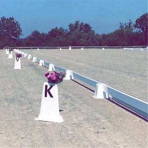 Commercio all'ingrosso 20x60m portatile <span class=keywords><strong>dressage</strong></span> arena cono e la lettera, arena <span class=keywords><strong>dressage</strong></span> - Product Image 5