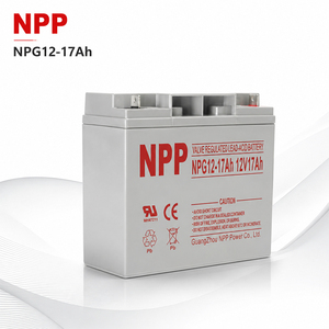 <span class=keywords><strong>Batterie</strong></span> VRLA Appleton de haute qualité NPP <span class=keywords><strong>12V17Ah</strong></span> pour éclairage solaire, communication, UPS et système d'alarme NPG12-17Ah - Product Image 1