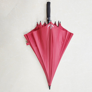 <span class=keywords><strong>Parapluie</strong></span> de golf de <span class=keywords><strong>canne</strong></span> droite à ouverture automatique avec bande de sécurité réfléchissante de grande taille - Product Image 5