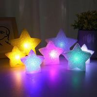Kreatives Plastik-Handsternlicht mit LED-Handgelenkbeleuchtung für Aufführungen & Konzerte Atmosphärenlicht Pentagramm-Requisite Großhandel