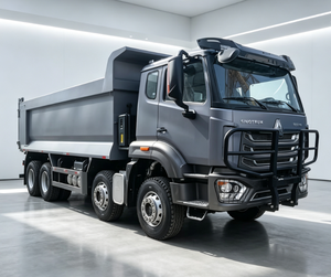 Nouveau camion benne SINOTRUK HOWO NX 8x4 robuste à faible consommation de carburant pour l'exploitation minière de sable et de pierre et la construction - Product Image 1