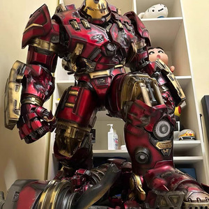 Escultura de Anime de Alta Calidad para Decoración del Hogar, Resina de Fibra de Vidrio MK44, <span class=keywords><strong>Armadura</strong></span> Anti-<span class=keywords><strong>Hulk</strong></span>, Iron Man, <span class=keywords><strong>Hulk</strong></span> Buster - Product Image 5