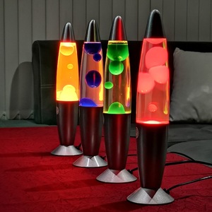 <span class=keywords><strong>Lampe</strong></span> LED noire, Base en aluminium, <span class=keywords><strong>Mini</strong></span> <span class=keywords><strong>lampe</strong></span> de lave, lumière nocturne bleu rouge, 2020 diodes - Product Image 3