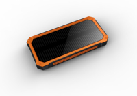 Banque d'énergie solaire la plus vendue étanche 20000mAh 2 Ports USB chargeur de batterie externe téléphone Poverbank avec lumière LED